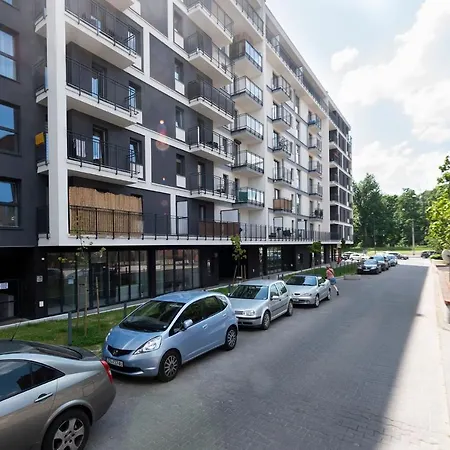 Luxury In City -1-Bright-Secured-Free Parking Lodz  Exterior photo